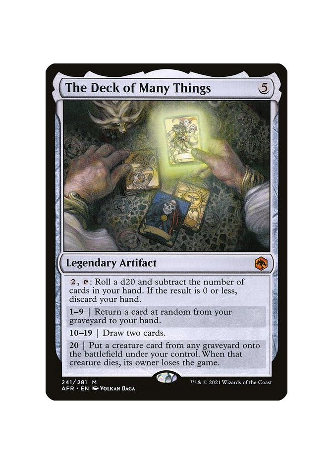 The Deck of Many Things - Foil