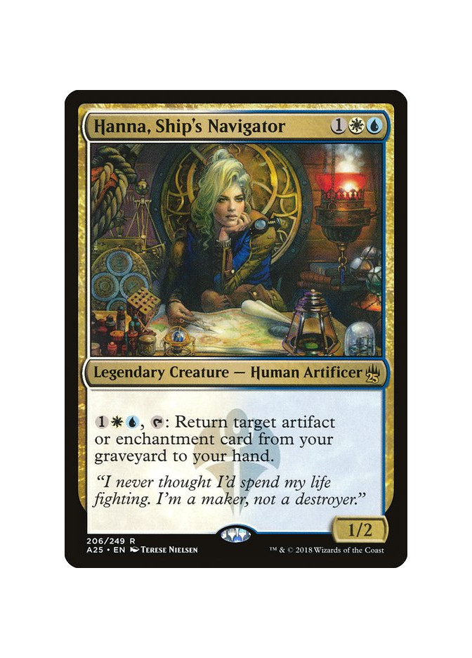 Hanna, Ship's Navigator