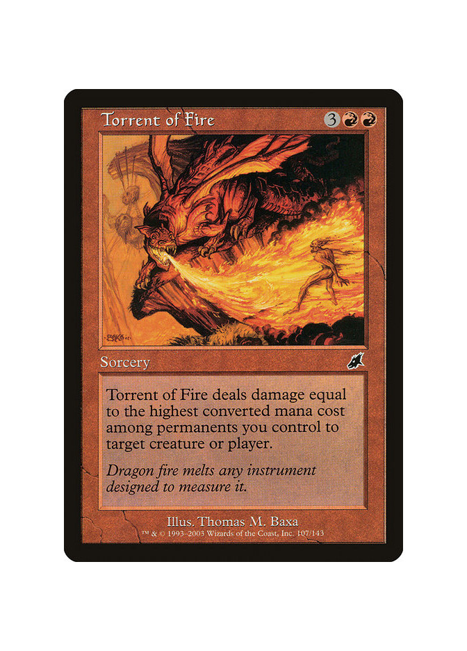 Torrent of Fire - Foil