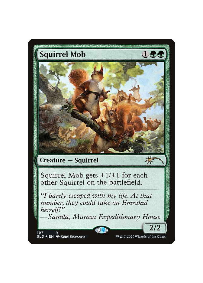 Squirrel Mob - Foil