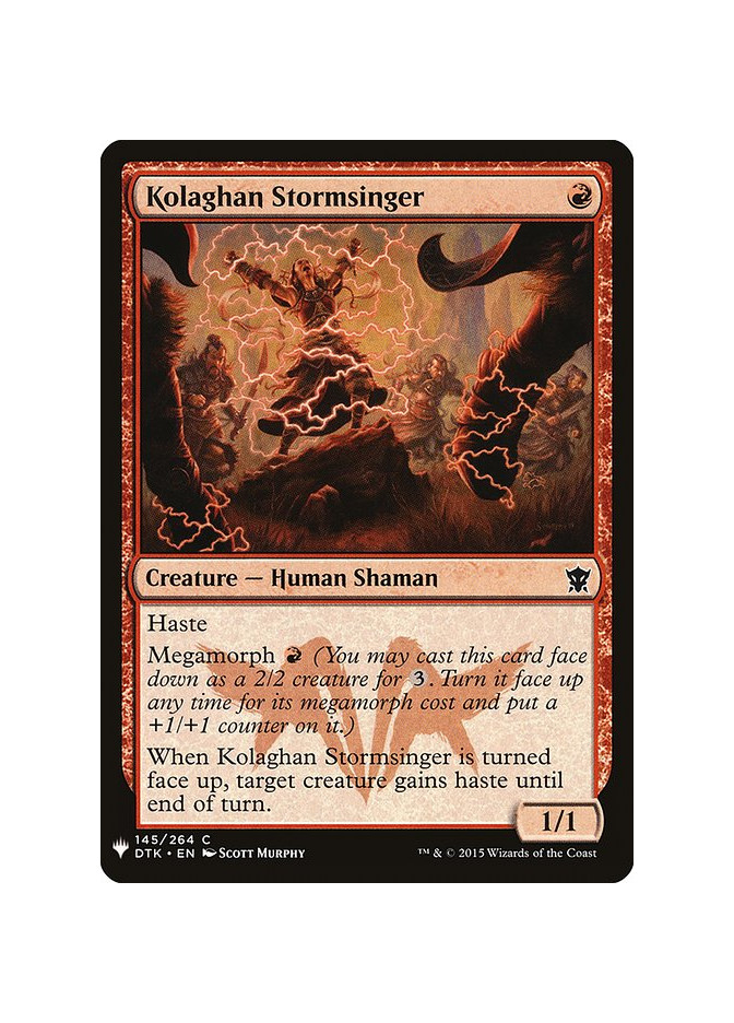 Kolaghan Stormsinger