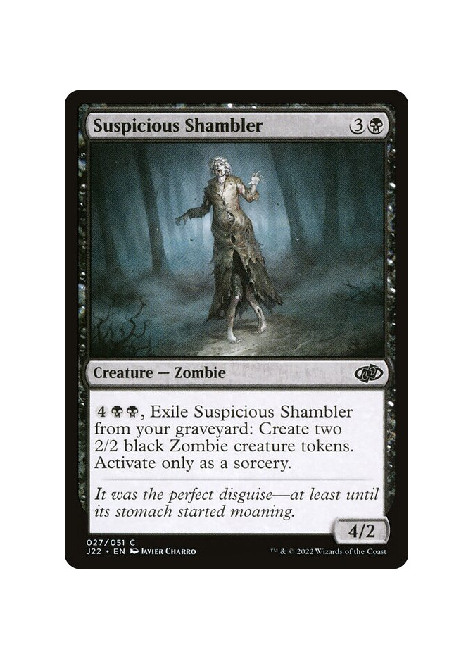 Suspicious Shambler
