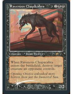 Ravenous Chupacabra - Foil