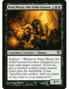 King Macar, the Gold-Cursed - Foil