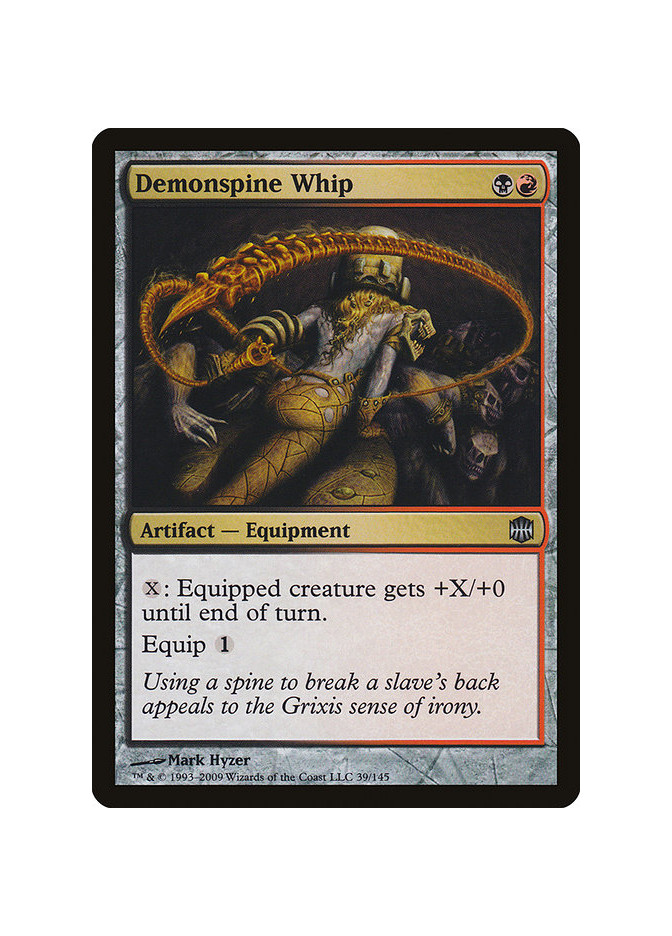 Demonspine Whip - Foil