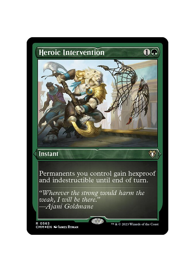 Heroic Intervention - Foil