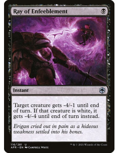 Ray of Enfeeblement - Foil