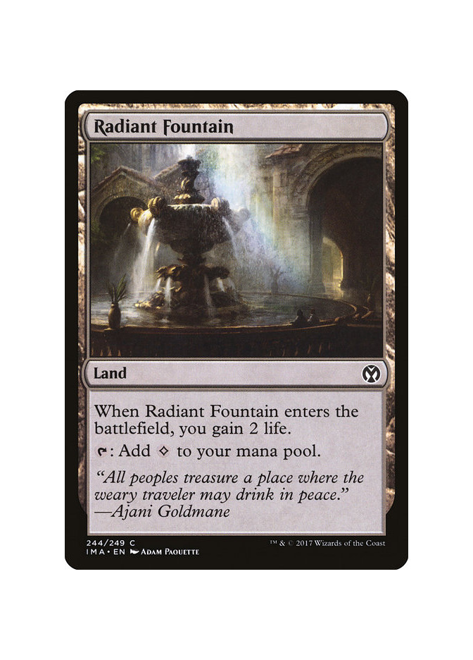Radiant Fountain - Foil