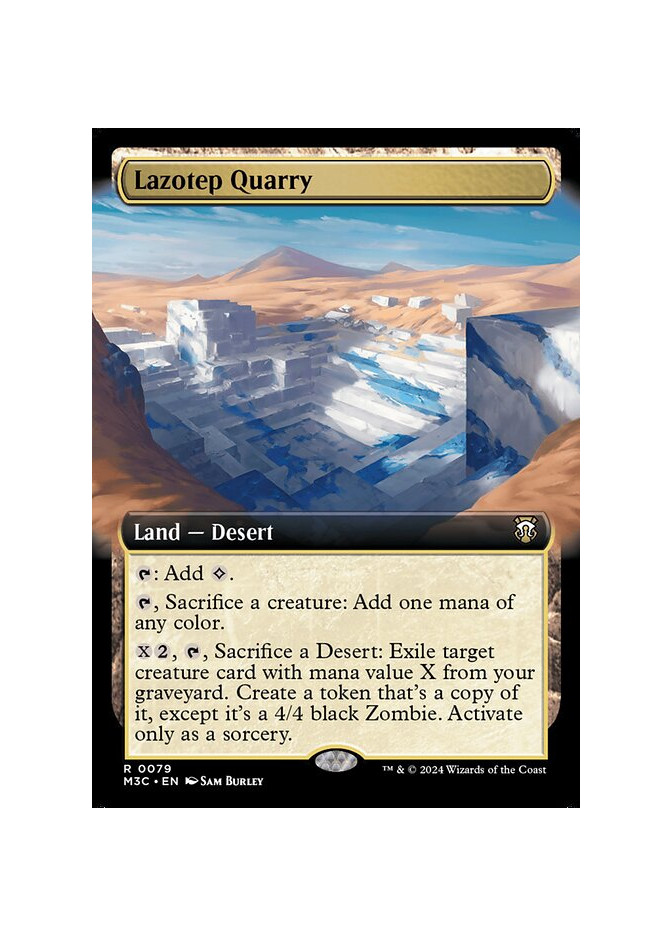 Lazotep Quarry - Foil
