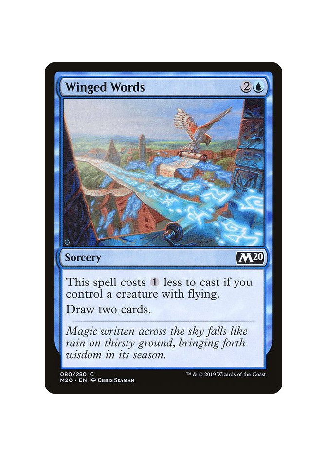 Winged Words - Foil