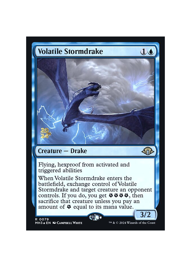 Volatile Stormdrake - Foil