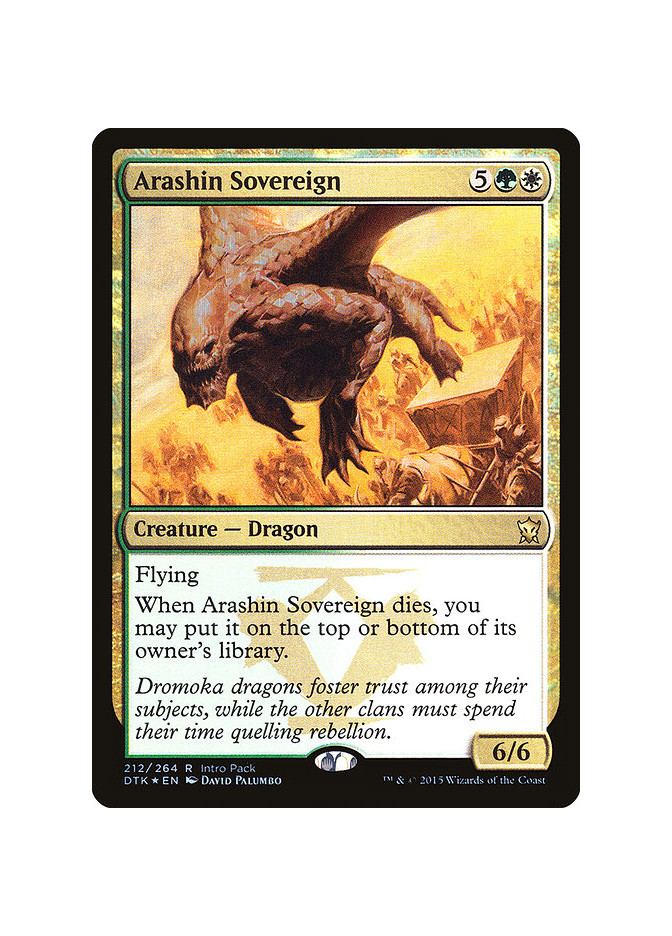 Arashin Sovereign - Foil