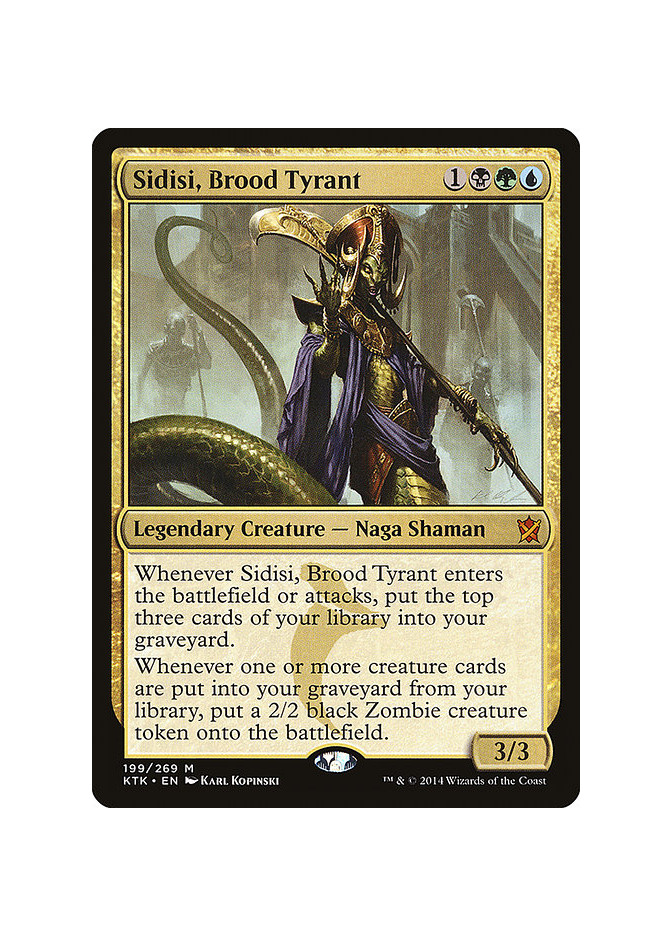 Sidisi, Brood Tyrant - Foil