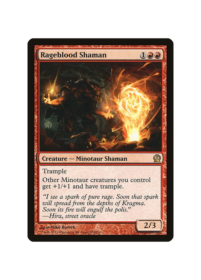 Rageblood Shaman - Foil