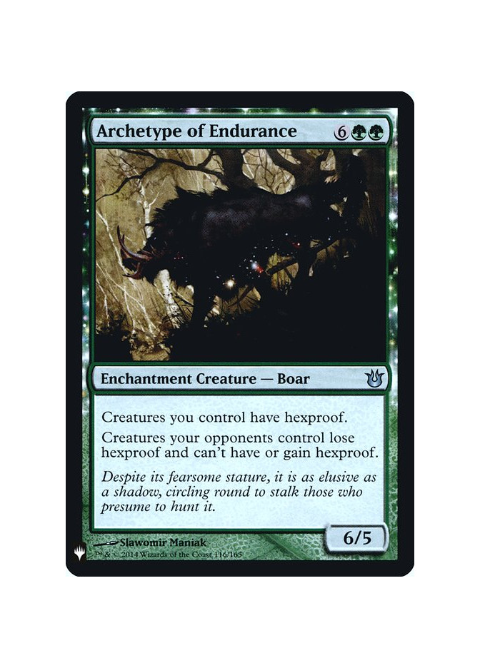 Archetype of Endurance - Foil