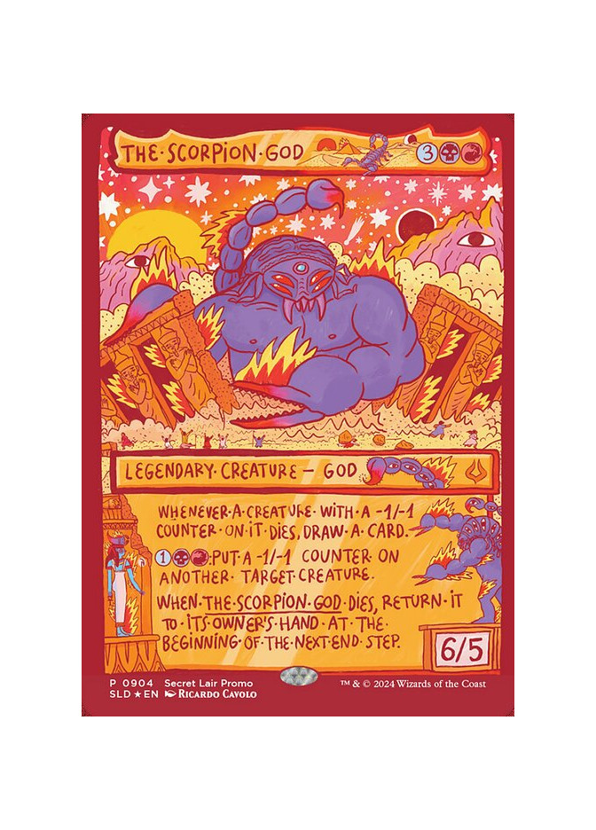 The Scorpion God - Foil