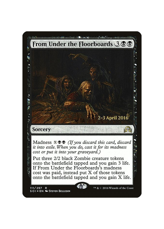 From Under the Floorboards - Foil