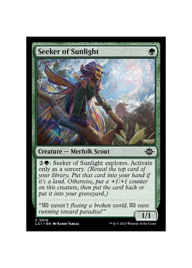Seeker of Sunlight - Foil