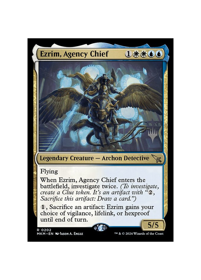 Ezrim, Agency Chief