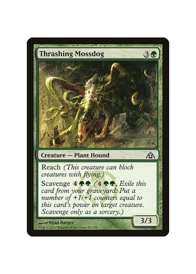 Thrashing Mossdog - Foil