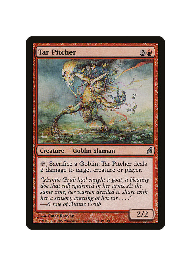 Tar Pitcher - Foil