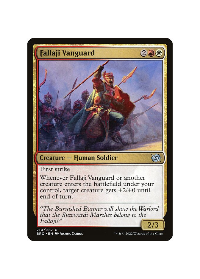 Fallaji Vanguard - Foil