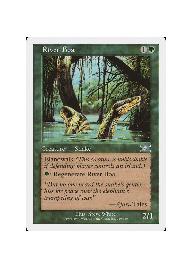 River Boa