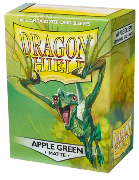 DRAGON SHIELD OBALY - APPLE GREEN MATTE (100)