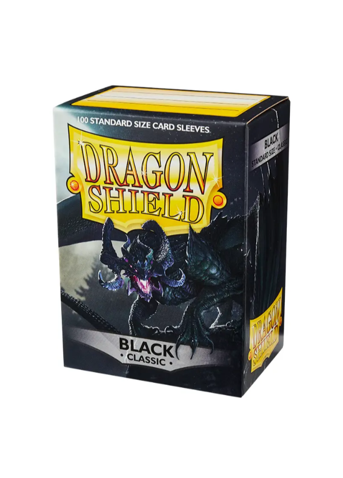 DRAGON SHIELD OBALY - BLACK CLASSIC (100)
