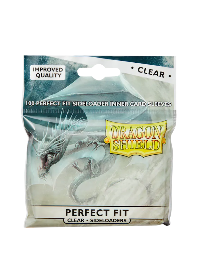 DRAGON SHIELD OBALY - PERFECT FIT CLEAR / SIDE (100)