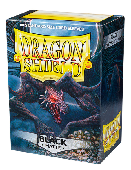 DRAGON SHIELD OBALY - BLACK MATTE (100)