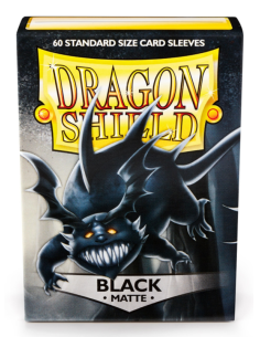 DRAGON SHIELD OBALY - BLACK MATTE (60)
