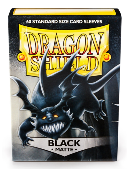 DRAGON SHIELD OBALY - BLACK MATTE (60)