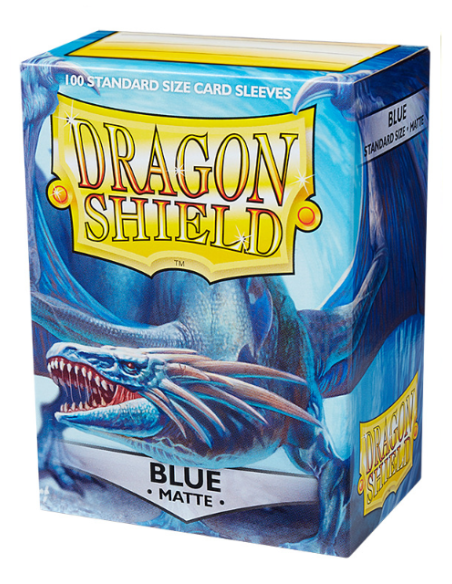 DRAGON SHIELD OBALY - BLUE MATTE (100)