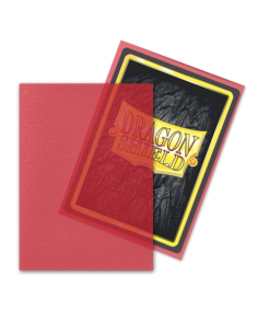 DRAGON SHIELD OBALY - CLEAR RED MATTE (100) 2