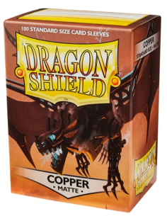 DRAGON SHIELD OBALY - COPPER MATTE -DRACO PRIMUS (100)