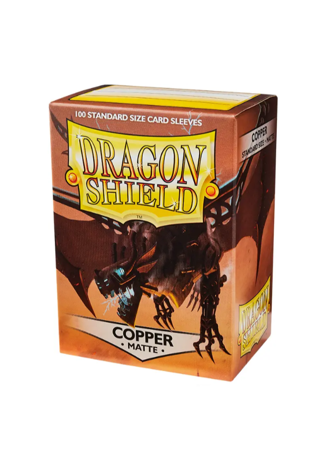 DRAGON SHIELD OBALY - COPPER MATTE -DRACO PRIMUS (100)