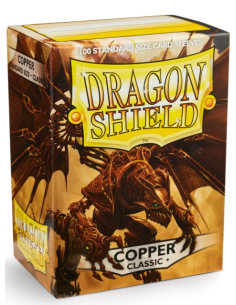 DRAGON SHIELD OBALY - COPPER CLASSIC (100)