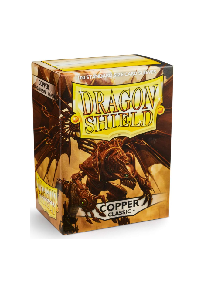 DRAGON SHIELD OBALY - COPPER CLASSIC (100)