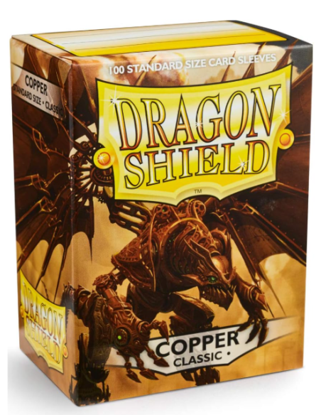 DRAGON SHIELD OBALY - COPPER CLASSIC (100)