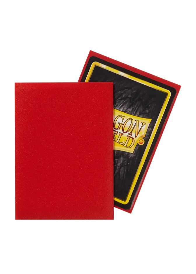 DRAGON SHIELD OBALY - CRIMSON MATTE (100)