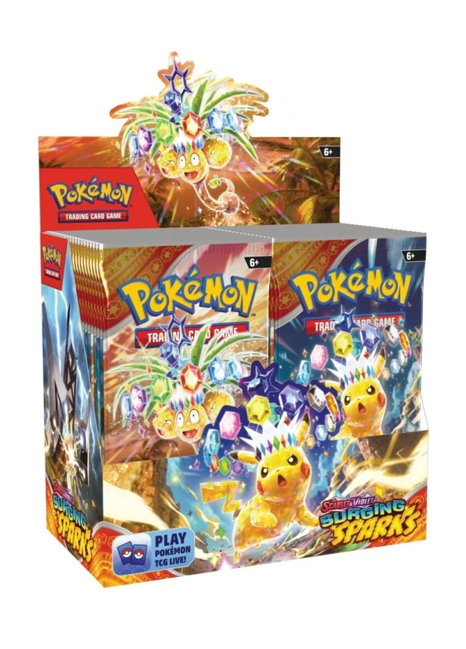 POKÉMON: SV - Scarlet & Violet 8: SURGING SPARKS - Booster Box
