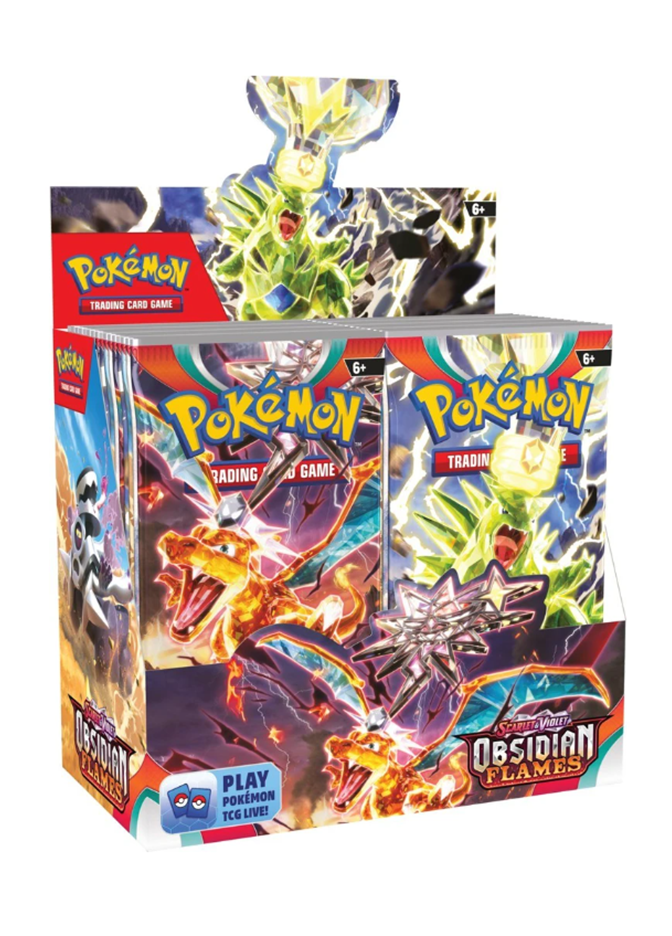 POKÉMON: SV - Scarlet & Violet 3: OBSIDIAN FLAMES - Booster Box