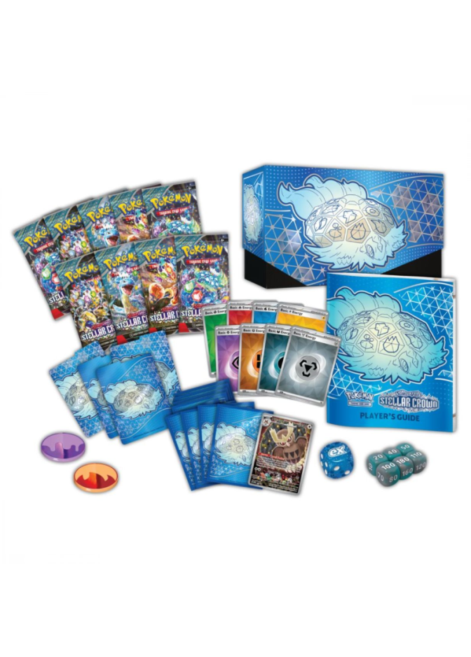 POKÉMON: SCARLET & VIOLET 7: STELLAR CROWN - Elite Trainer Box