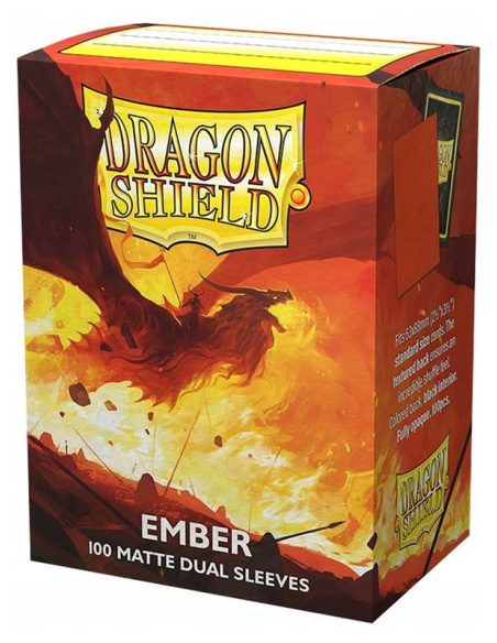 DRAGON SHIELD OBALY - EMBER DUAL MATTE (100)