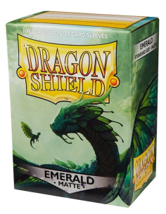 DRAGON SHIELD OBALY - EMERALD MATTE (100)