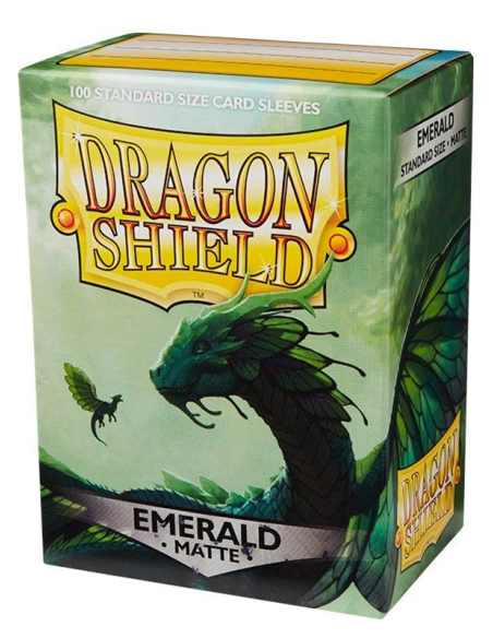 DRAGON SHIELD OBALY - EMERALD MATTE (100)