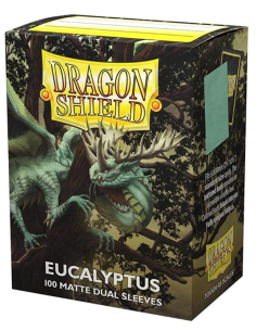 DRAGON SHIELD OBALY - EUCALYPTUS DUAL MATTE (100)