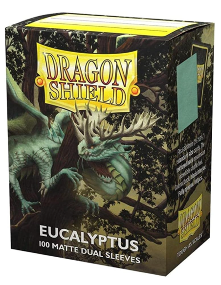 DRAGON SHIELD OBALY - EUCALYPTUS DUAL MATTE (100)
