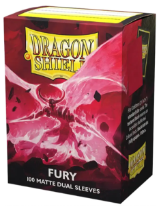 DRAGON SHIELD OBALY - FURY DUAL MATTE (100)